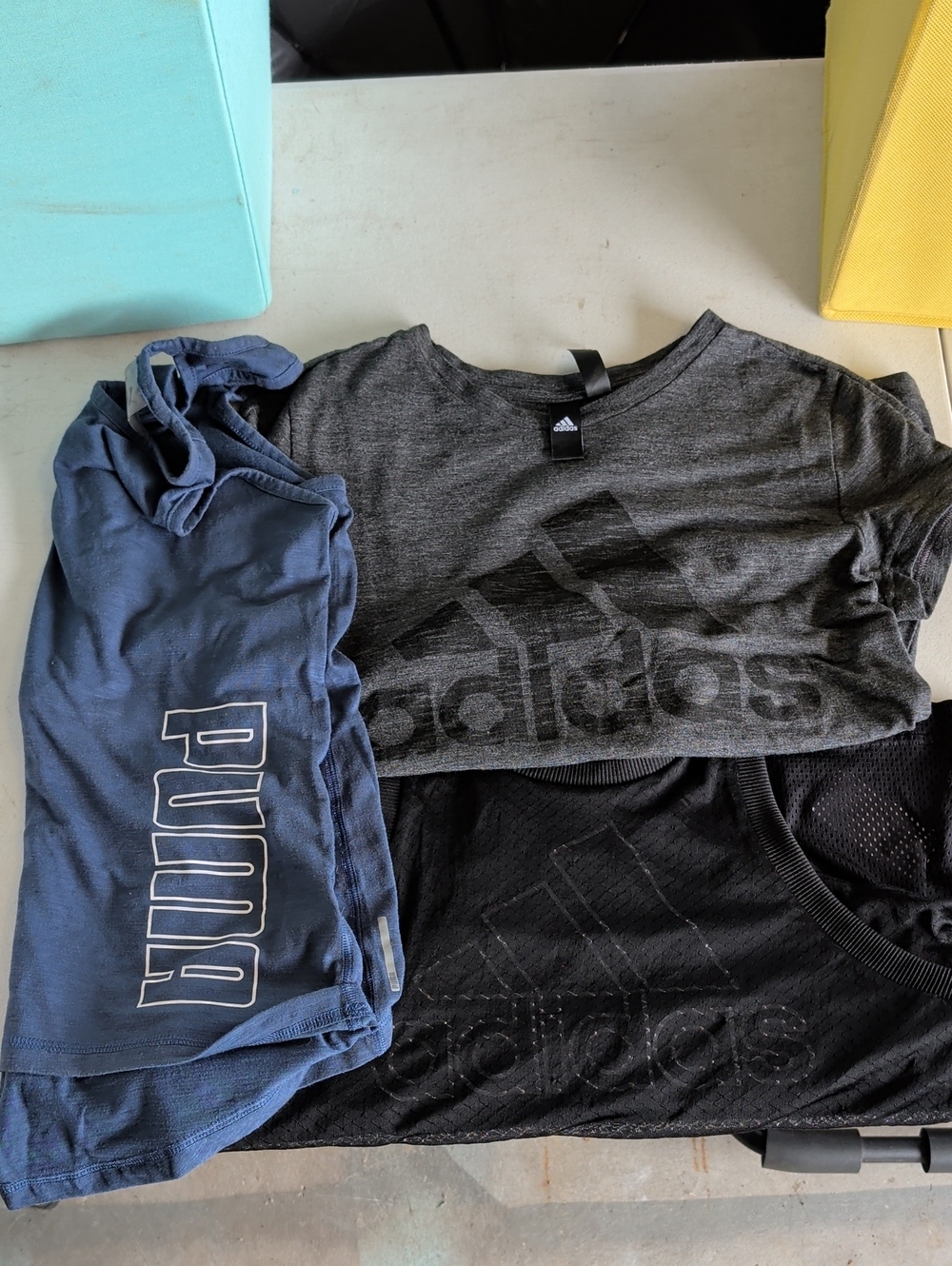 Adidas Shirt & Tank Tops: Puma and Adidas